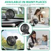 VBGURR USB Car Fan, Electric Auto Cooling Fan for Dashboard