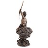 Taranis Celtic God of Thunder - with Lightning and Wagon