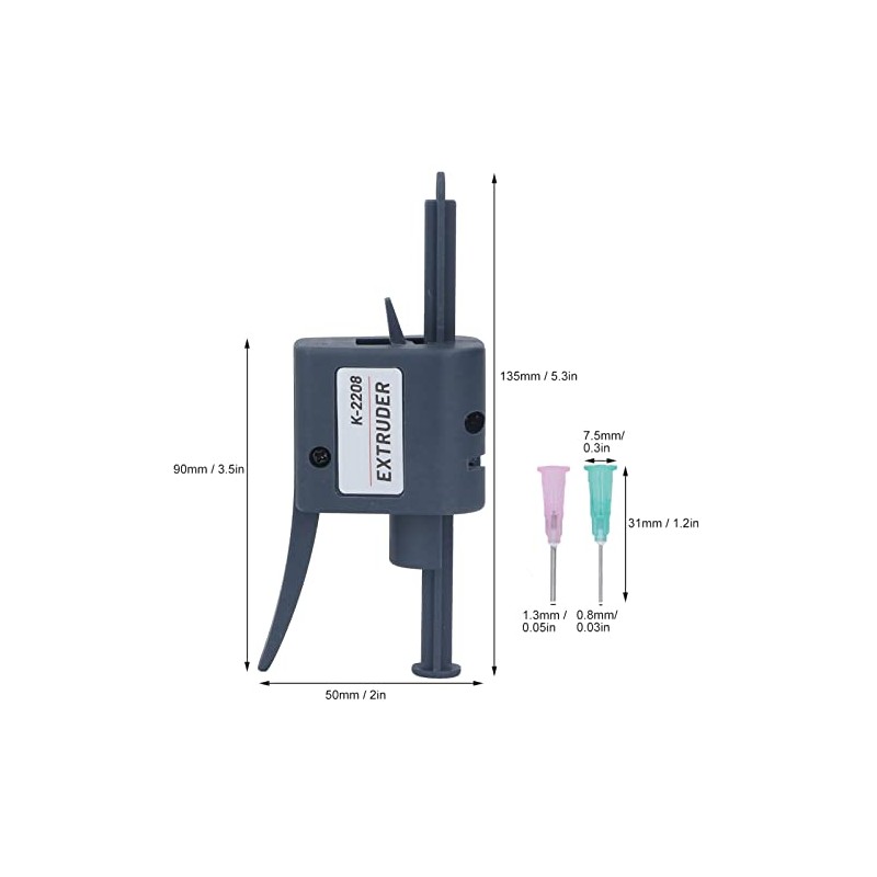 Portable Solder Paste Extruder Accurate Control Soldering Flux Glue Dispenser