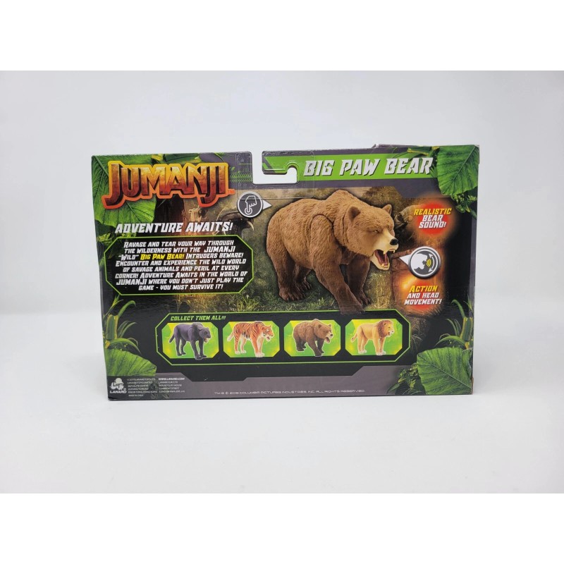 Lanard JUMANJI Big Paw Bear