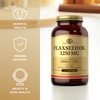 Solgar Flaxseed Oil 1250 mg, 100 Softgels - Organic, Cold-Pressed