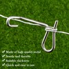Blulu 20 Pcs Fence Wire Tightener, 1/5 Inch Barb Wire