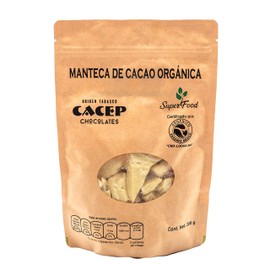 CACEP |Manteca de cacao 200g |ORGÁNICO | Humectante |100% Natural