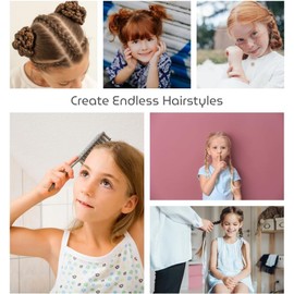 1000 Piezas de Ligas Elásticas para Cabello Cintas Lazos de Gomas para Pelo de Niñas Accesorios de Alta Calidad para Peinados, Colección de Colores Variados Ideal para Uso Diario, Fiestas y Regalos Lazos de Pelo para Niñas & Adultos (Primavera, 1000pz)