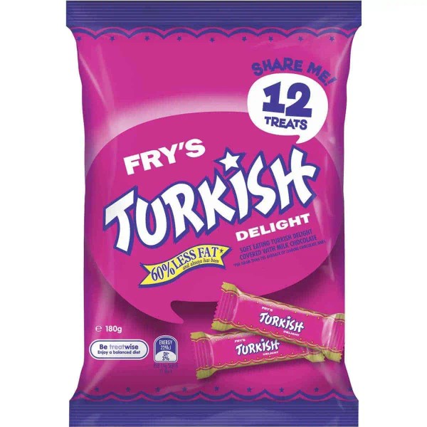 Cadbury Bulk Turkish Delight Share Pack ($4.99 each x 12 units)