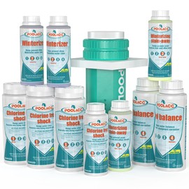 POOLACC Pool Winterizing Kit, Handles Up to 35000 Gallons for Above-Ground and In-Ground Pools, 4-in-1 Pool Winter Closing Kit with Multiple Accessories