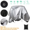 Drum Set Dust Cover Skyour Black Large Electric Drum Kit