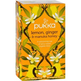 Pukka Herbs Tea Herbal Lemon Ginger Honey