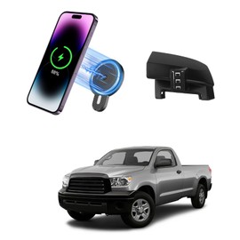 Car Phone Mount for Toyota Tundra 2007 2008-2011 2012 2013 /Sequoia 2008-2011 2012 2013 Accessories Custom Air Vent Car Phone Holder Magnetic 15W Fast Wireless Charger Automobile Cradles