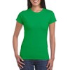 Fashion Gildan 64000L Ladies Softstyle T Shirt Irish Green Large