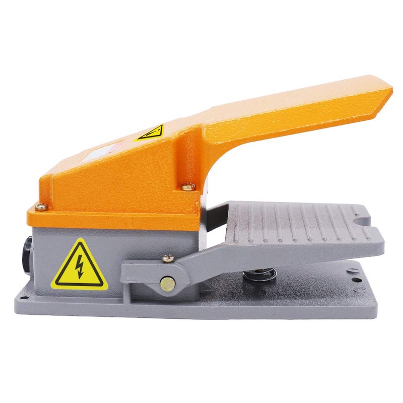 mxuteuk Electric Foot Pedal Switch 380V AC 15A High Performance