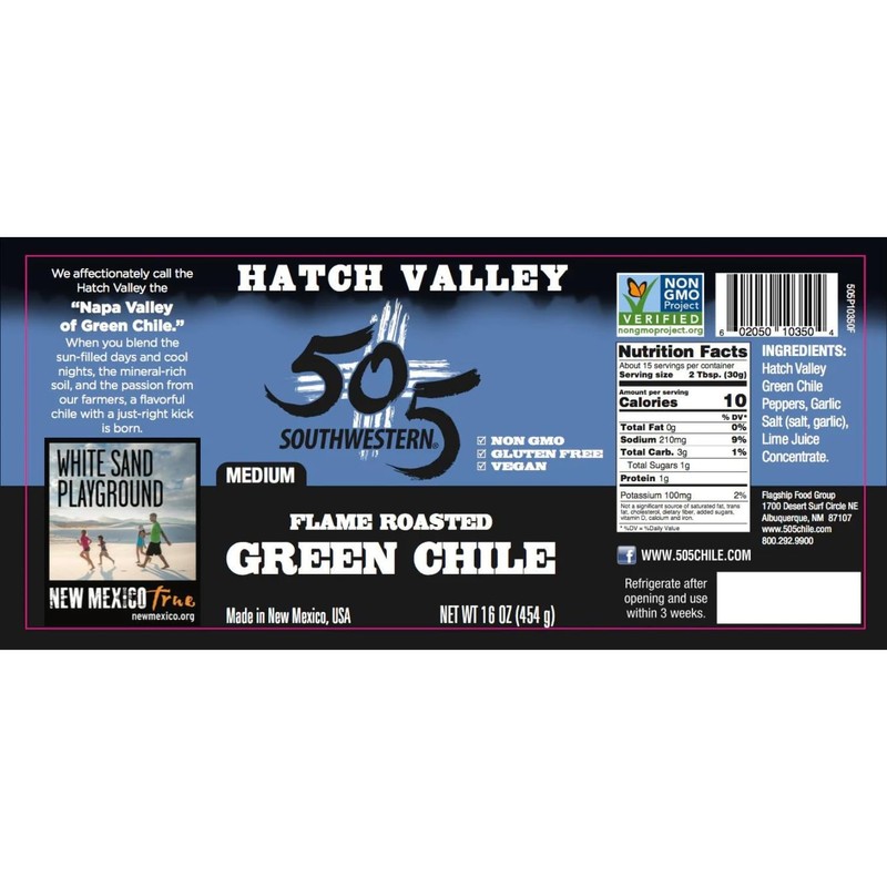 505 Southwestern Variety Pack of 3 (2 Roasted Green Chile
