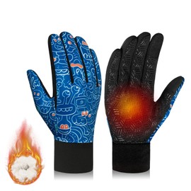 RIGWARL Touchscreen Gloves for Running Bike Anti-Slip Warm Gloves for Cycling Sports Biking Hiking Driving Walking