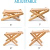 Folding Squatting Stool (1 Pair), Multi-Function Foldable 7-9" Height Squatting