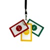 Traffic Light System Cards - Autism/Hidden Disability with Black Lanyard