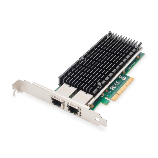 DIGITUS 10 Gigabit Ethernet Server Network Card - 2 Port