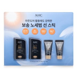 ahc 에이에이치씨 마스터즈 에어리치 선스틱 SPF50+ 22g 2개 + 선크림 10g 2개 AHC Masters Airrich Sunstick SPF50+ 22g 2pcs + Sunscreen 10g 2pcs