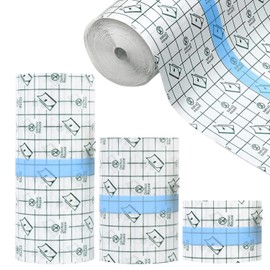 ZZMORNI Tattoo Film 3 Rolls Total 6 m Tattoo Plaster 15 cm / 10 cm / 5 cm x 2 m Tattoo Aftercare Large Tattoo Plaster Waterproof Tattoo Film Transparent Bandage Tattoo Film Healing Second Skin Tattoo