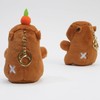 Clearstone Capybara Plush Keychain Chabimaru Nose Lantern with Music, 7.3