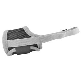 AiliStar Soft Dog Muzzle Mesh Pet Muzzle for Dogs Dog Muzzles with Velcro Closure Prevent for Biting Barking Chewing Black Grey Small