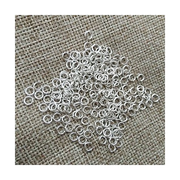 200 PCS Jump Rings Jewelry Making Open Split Ring Single