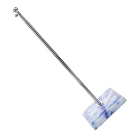 DOITOOL Desktop Metal Flag Pole with Stable Base Practical Flag Holder for Parties Festivals and Events Easy to Install and Portable Design and DIY Decorations