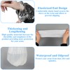 LOYORTY - 400 fundas de plástico para brazos impermeables, fundas