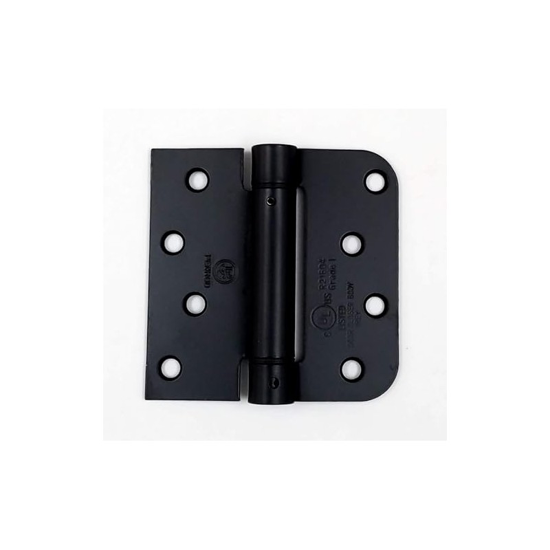 Spring Hinges 4 Inch with 5/8 Inch Square Corner, Self