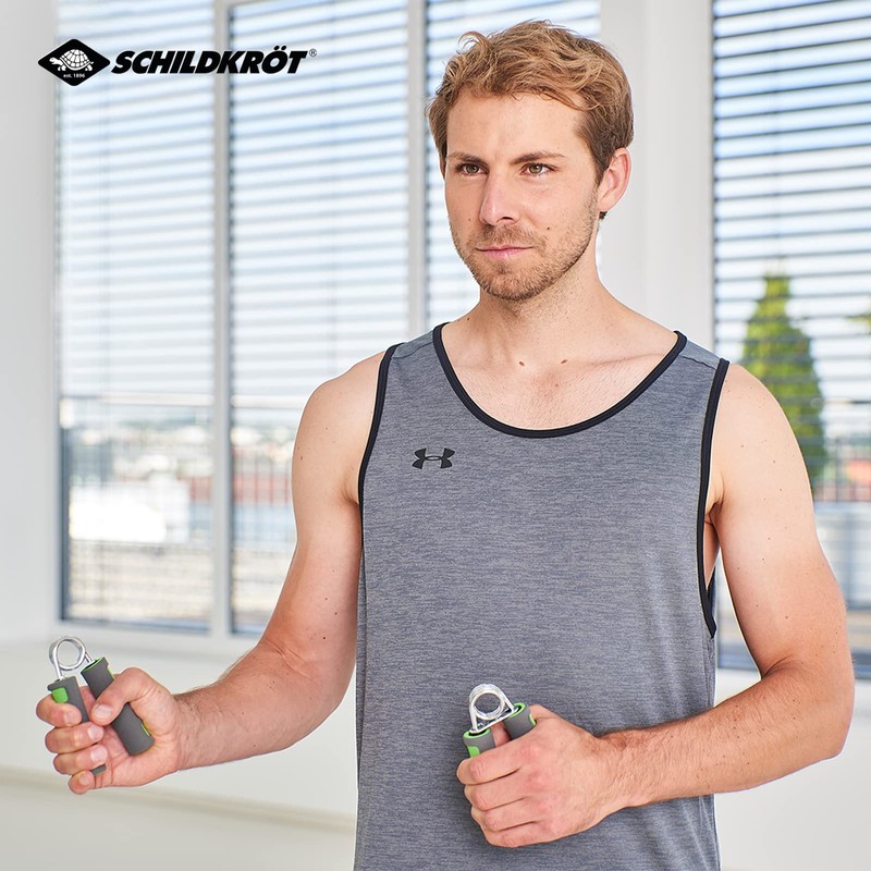 Schildkröt Hand Muscle Trainer Set of 2, 4-Colour Box, Anthracite