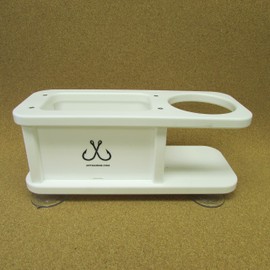 APF Marine Beverage Cup Holder w Storage Box Catch All