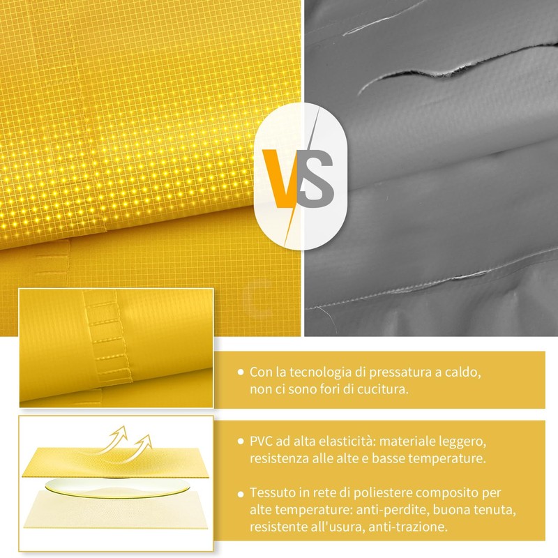 KYG Dry Bag, yellow, Sporty and casual style, suitable for