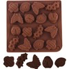 AIBOYA 16 Cavity Insect Silicone Candy Molds Butterfly Snail Bee