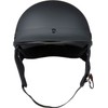 Raider 26-619-16 Unisex-Adult Motorcycle Half Helmet (Matte Black, X-Large)