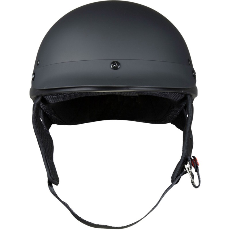 Raider 26-619-16 Unisex-Adult Motorcycle Half Helmet (Matte Black, X-Large)