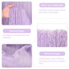 36x120 Inches Cheesecloth Table Runner Lavender Cheese Cloth Runner Elegant