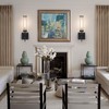 Wall Sconces,Battery Operated Wall Sconce 10400mAh Black and Gold Fast
