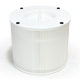 Nispira 12020 2-In-1 True HEPA Filter Replacement Compatible with Clorox Air Purifier Model 11020 & 11021 | Removes Particle Size Down to 0.3 micron | 1 Pack