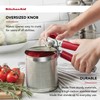 KitchenAid Gourmet - Abrelatas multifunción, 8.36 pulgadas, color rojo imperio