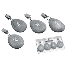 Stone Tablecloth Weights Set of 4