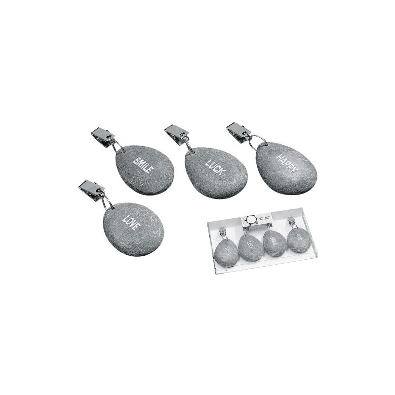 Stone Tablecloth Weights Set of 4