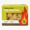 Tumbleweed Fire Starters – 72 Eco-Friendly, Waterproof Starters for Campfire,