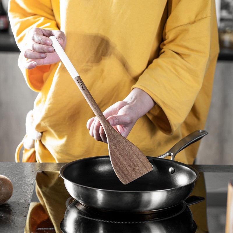 BILL.F Wooden Cookware Set, Kitchen Cookware Kitchen Gadget 6 Piece