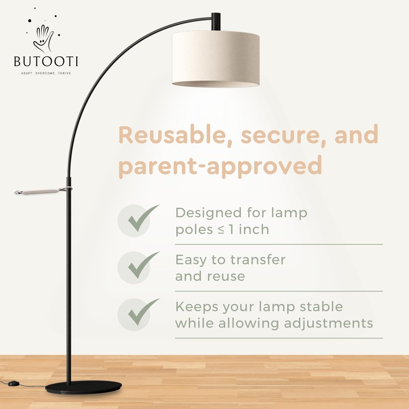 TUMBLENOT Floor Lamp Anchor for Baby proofing (2PCS) First of