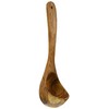 General Olive Wood Ladle Wooden Ladle, Olive, 11.8 inches (30