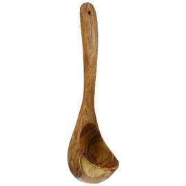 General Olive Wood Ladle Wooden Ladle, Olive, 11.8 inches (30 cm) GOWGB568