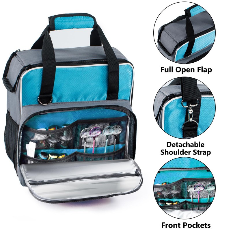 BAGSPRITE Keurig K-Express Coffee Maker Travel Bag, K-Iced Single Serve