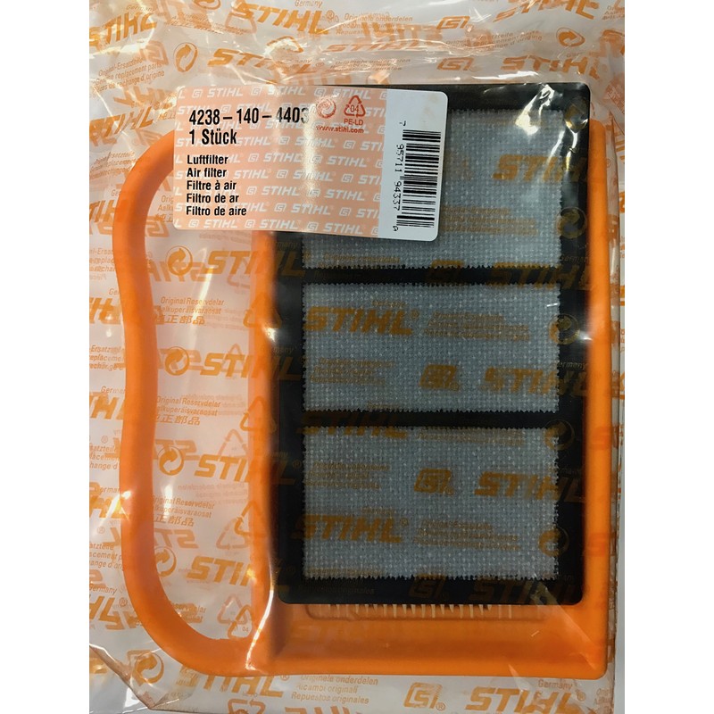 Stihl TS410 Air Filter Set Genuine Part 4238 140 4403