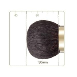 Kumano Brush, Chikuhodo, Genuine Foundation Brush, PF-1, Hair Material: Goat (Coarse Light), Hiroshima Makeup Brush