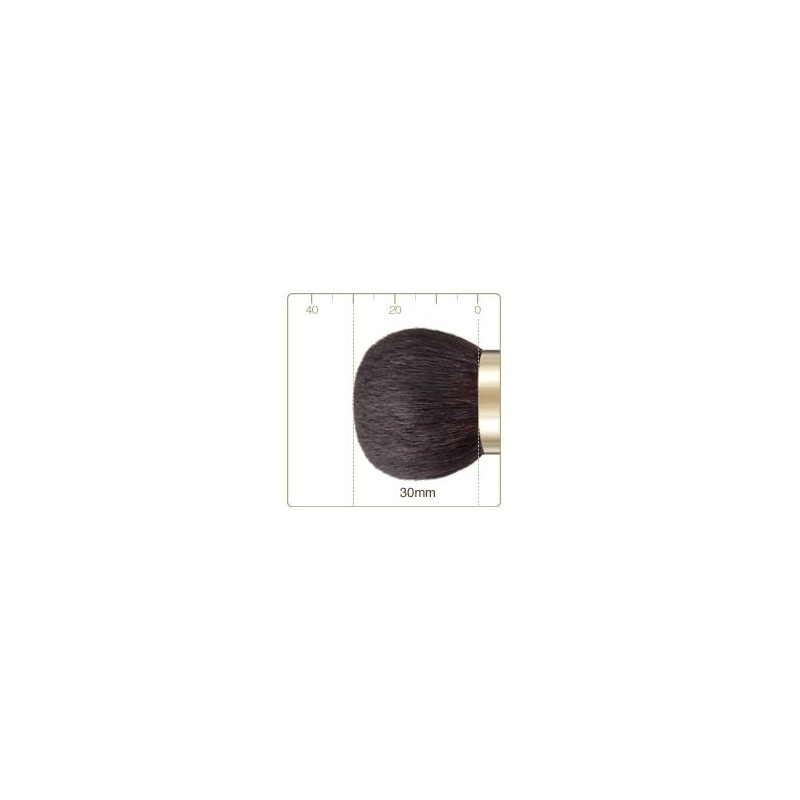 Kumano Brush, Chikuhodo, Genuine Foundation Brush, PF-1, Hair Material: Goat