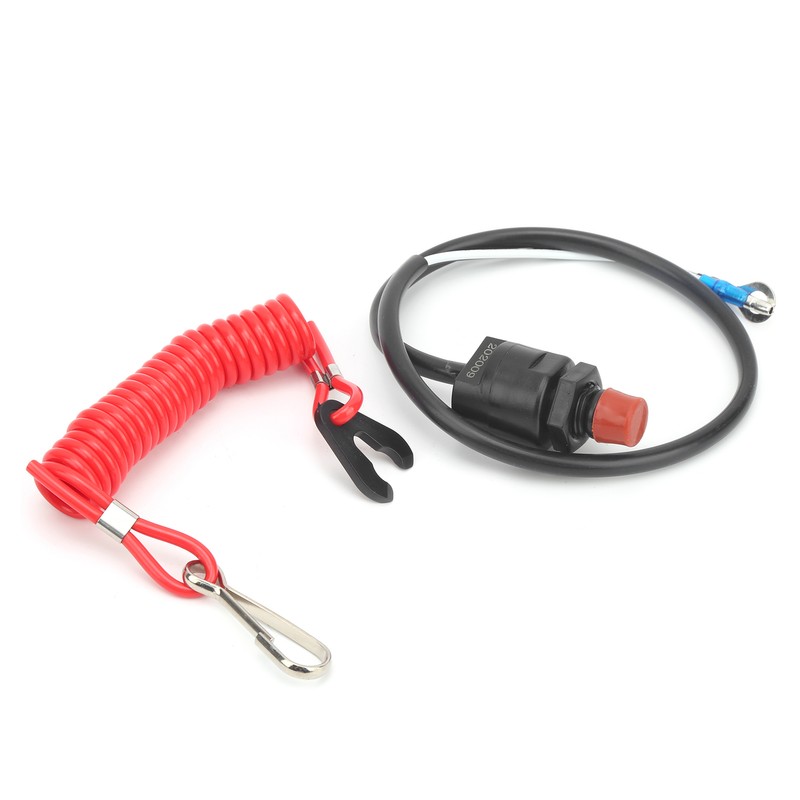 Emergency Stop Switch Safety Tether 6E9-82575-09 Fit for Yamaha Outboard
